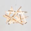 Torus | Chandeliers by Next Level Lighting. Item made of wood