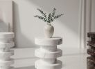 Calacatta viola coffee table | Water Fixtures by AYMARBLEDESIGN LLC