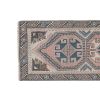 1970s Faded Turkish Oushak Runner Rug - Hallway Carpet | Rugs by Vintage Pillows Store. Item made of wool with fiber