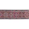 Neoclassical Style Vintage Turkish Oushak Runner, Extra Long | Runner Rug in Rugs by Vintage Pillows Store. Item composed of cotton & fiber