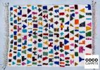 28 Daze Later Vintage Moroccan Rug 6'x9' (Wool) | Area Rug in Rugs by Coco Carpets. Item composed of fabric