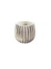 Lunar Ribbed Flute Petite | Planter in Vases & Vessels by RAW & UNIQ