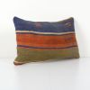 Cottage Decor Kilim Lumbar Pillow Cover, Simple And Plain Or | Cushion in Pillows by Vintage Pillows Store