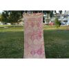 Handknotted Faded Turkish Oushak Runner - Stair Carpet | Runner Rug in Rugs by Vintage Pillows Store. Item made of cotton with fiber