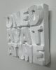 One Day 4" x 4" | Mixed Media in Paintings by Emeline Tate. Item composed of canvas & synthetic
