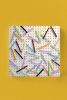 3D Kerplunk 22"x22" | Mixed Media in Paintings by Emeline Tate. Item made of wood
