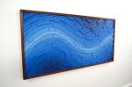 Electric Atlantic | Wall Sculpture in Wall Hangings by StainsAndGrains. Item composed of wood compatible with contemporary and industrial style