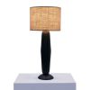 Noirjute Table Lamp | Lamps by Home Blitz. Item made of fabric with metal