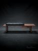 Solid Timber Bench | Benches & Ottomans by Manuel Barrera Habitables. Item made of oak wood with leather