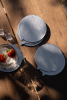 Nickel Coasters Set of 6 | Tableware by The Collective