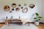 AUBURN | Tapestry in Wall Hangings by Keyaiira | leather + fiber. Item made of wool with leather