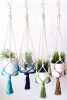 Modern Dip-Dyed Macrame Plant Hanger | Plants & Landscape by Freefille