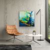 Ethereal | Oil And Acrylic Painting in Paintings by Checa Art. Item composed of canvas & synthetic