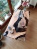 Custom Clear Resin Epoxy Coffee Table | Tables by Ironscustomwood. Item composed of wood and synthetic in contemporary or country & farmhouse style
