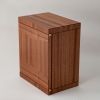Mahogany Parquet Cabinet | Storage by Hedgepath Woodworks