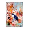 Dream Big by Emily Starck Framed Canvas Wall Art Print | Oil And Acrylic Painting in Paintings by ArtCollectiv