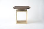 Levitating Circle Side Table | Tables by THE IRON ROOTS DESIGNS. Item composed of wood