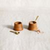 Pinch Bowls with spoons Set of 2 | Dinnerware by The Collective
