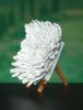 3D Chrysanthemum Flower Wall Tile | Wall Sculpture in Wall Hangings by Leramic. Item works with contemporary style