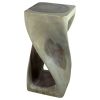 Haussmann® Original Wood Twist Stool 12 X 12 X 26 | Chairs by Haussmann®