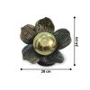 Celeste Flower Table Lamp | Lamps by Home Blitz. Item made of metal compatible with modern style
