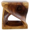 Haussmann® Rectangular Twist End Table 20 x 15 x 20 | Tables by Haussmann®