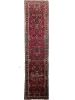 NARROW & LONG Deep Strawberry w/ Teal, Sage Green & Lavender | Runner Rug in Rugs by The Loom House. Item composed of fabric and fiber