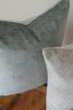 Powder Blue Chenille Decorative Pillow 24x24 | Pillows by Vantage Design