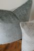 Powder Blue Chenille Decorative Pillow 24x24 | Pillows by Vantage Design