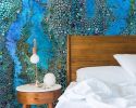 Intercoastal Blue | Wallpaper in Wall Treatments by Wallcovetings by Brenda Houston. Item made of fabric with paper