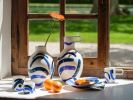 The Buste vase Onde d'azur 7 | Vases & Vessels by Laura Dujoncquoy