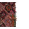 1960s Colorful Turkish Tulu Rug - Shaggy Turkish Rug 3'5'' X | Area Rug in Rugs by Vintage Pillows Store