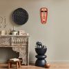Modern African Mask #37 | Wall Sculpture in Wall Hangings by Umasqu