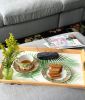 Palm Tray | Decorative Tray in Decorative Objects by Bettibdesign.com. Item composed of wood