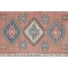 Vintage Wool Turkish Kars Rug - Dining Room Carpet | Area Rug in Rugs by Vintage Pillows Store. Item composed of cotton & fiber