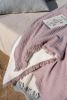 Alaia Sherpa Throw - DUSTY ROSE | Linens & Bedding by HOUSE NO.23