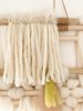Sulka Wall Hanging | Macrame Wall Hanging in Wall Hangings by Seven Sundays Studios. Item made of wood with wool