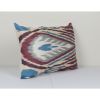 Ethnic ikat Chevron Pillowcase, Uzbek Bukhara Cushion, Triba | Pillows by Vintage Pillows Store