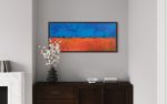 DUALITY | 130x55 | Oil And Acrylic Painting in Paintings by Lara Spadetto Art