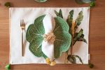 Palmeira Placemats | Tableware by OSLÉ HOME DECOR. Item composed of fabric