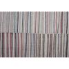 Vintage Turkish Cotton Striped Kilim Runner Rug 8'1'' X 10'5 | Area Rug in Rugs by Vintage Pillows Store
