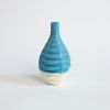 Square in Mediterranean Sea | Vase in Vases & Vessels by by Alejandra Design. Item made of ceramic