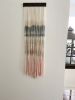 Abstract Dip Dyed Wall Hanging-Down by the Lakes #3 | Wall Sculpture in Wall Hangings by Mpwovenn Fiber Art by Mindy Pantuso