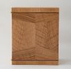 White Oak Parquet Cabinet | Storage by Hedgepath Woodworks