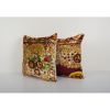 Set of Two Vintage Velvet Cushion Cover | Sham in Linens & Bedding by Vintage Pillows Store. Item made of cotton & fiber