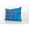 Suzani Lumbar Pillow Cases Fashioned from a Vintage Suzani, | Cushion in Pillows by Vintage Pillows Store