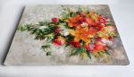 Custom Wedding bouquet painting canvas, Personalized floral | Oil And Acrylic Painting in Paintings by Natart. Item composed of canvas & synthetic