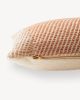 Angle Lumber Pillow - Terracotta | Pillows by MINNA
