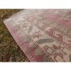 1930s Vintage Pastel Handknotted Turkish Oushak Rug | Area Rug in Rugs by Vintage Pillows Store. Item composed of cotton & fiber