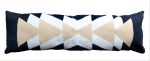 Passion Handwoven Extra Long Lumbar Pillow Cover | Cushion in Pillows by Mumo Toronto. Item composed of cotton in boho or country & farmhouse style